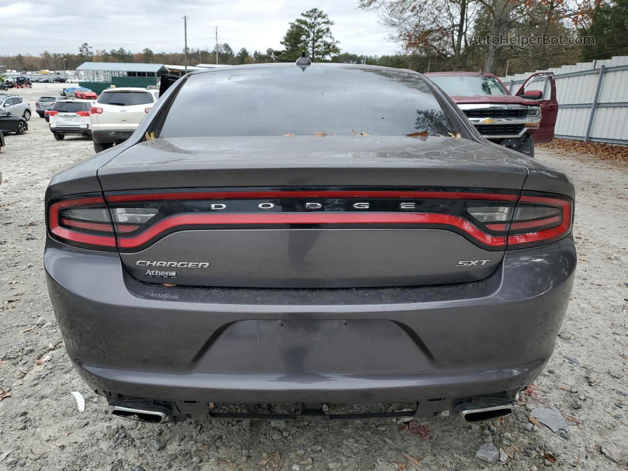 2017 Dodge Charger Sxt Угольный vin: 2C3CDXHG9HH655135