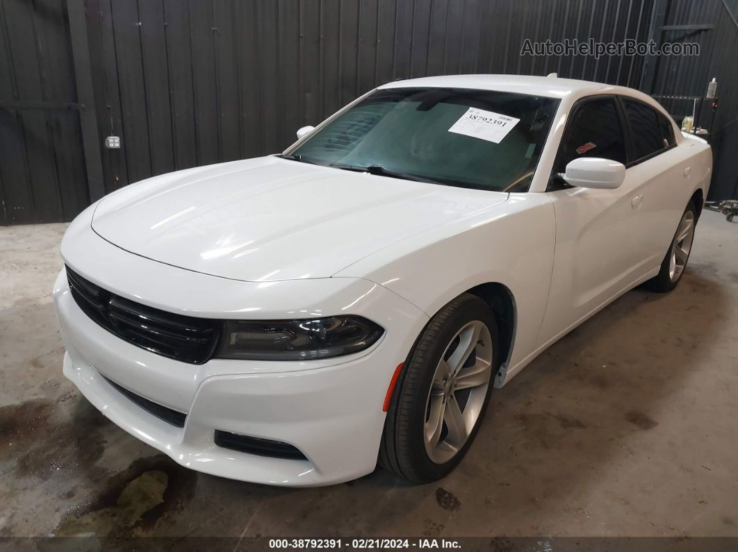 2018 Dodge Charger Sxt Plus Rwd Белый vin: 2C3CDXHG9JH119467