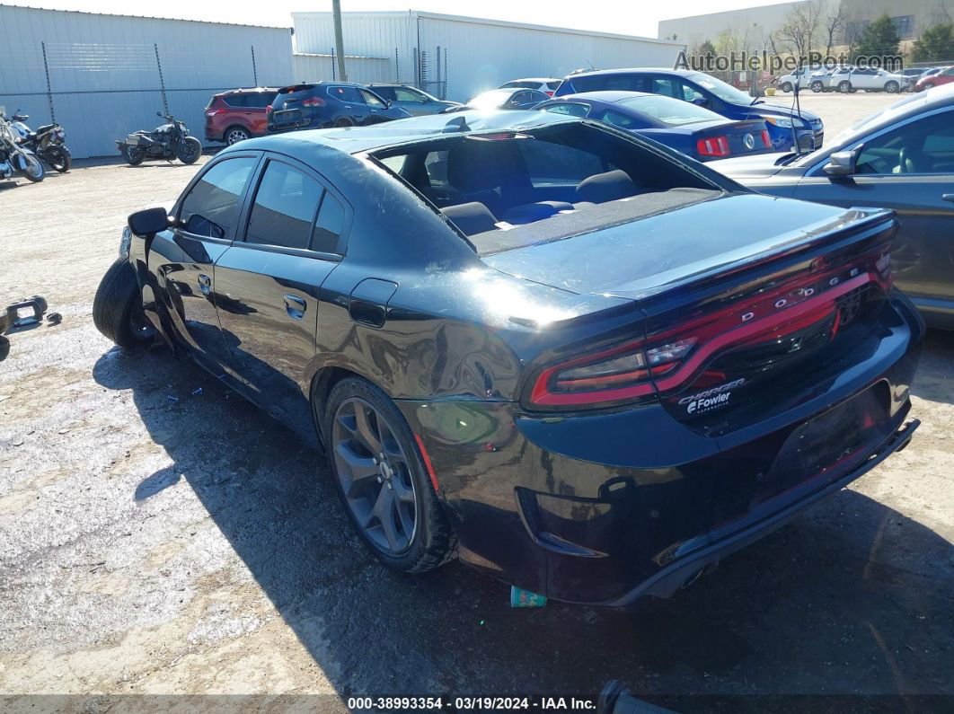 2018 Dodge Charger Sxt Plus Rwd Черный vin: 2C3CDXHG9JH289263