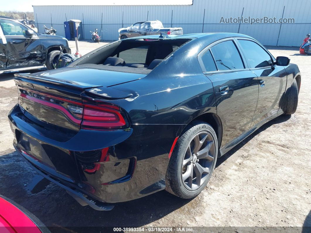 2018 Dodge Charger Sxt Plus Rwd Черный vin: 2C3CDXHG9JH289263