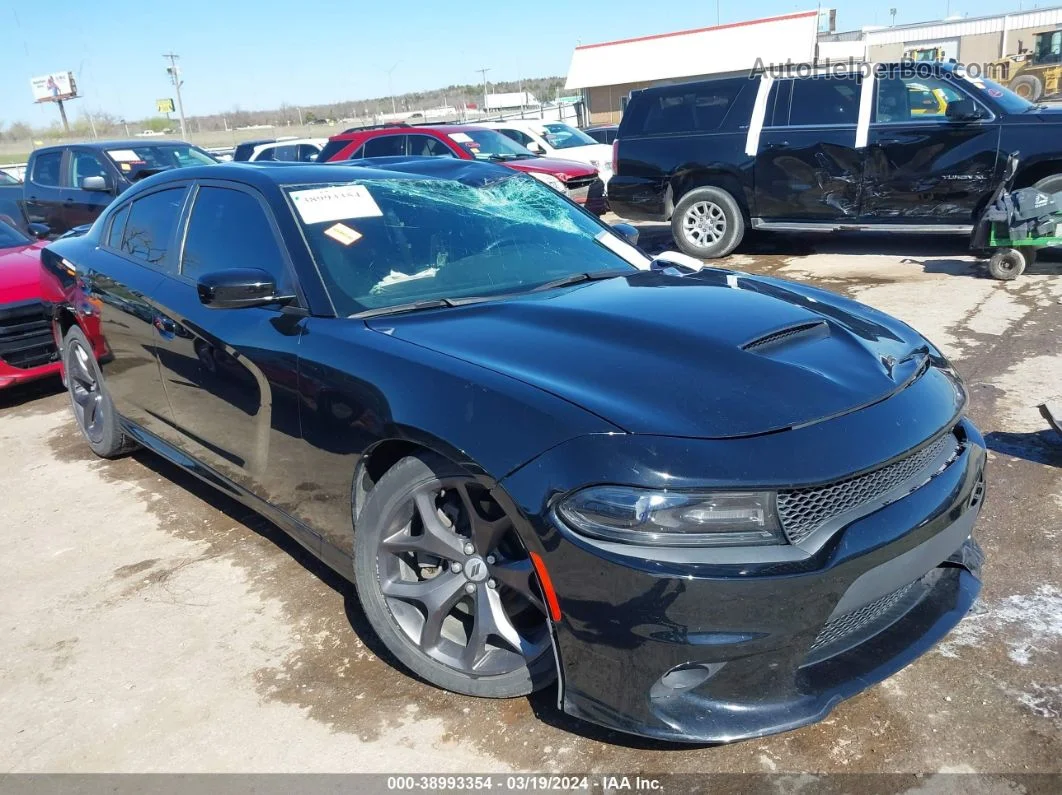 2018 Dodge Charger Sxt Plus Rwd Черный vin: 2C3CDXHG9JH289263