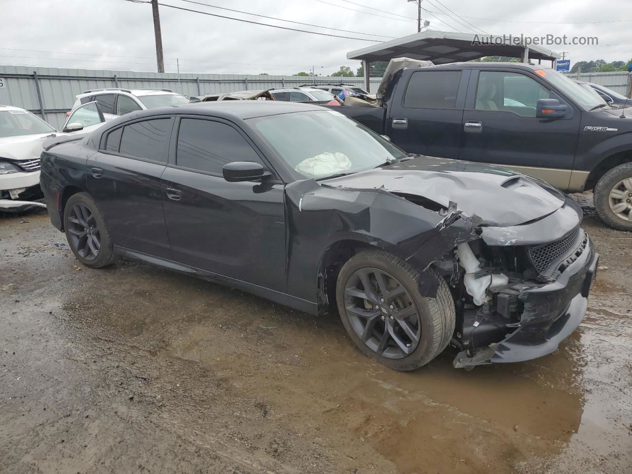 2021 Dodge Charger Gt Black vin: 2C3CDXHG9MH565767