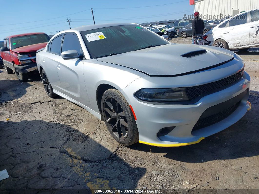 2021 Dodge Charger Gt Rwd Серебряный vin: 2C3CDXHG9MH637180