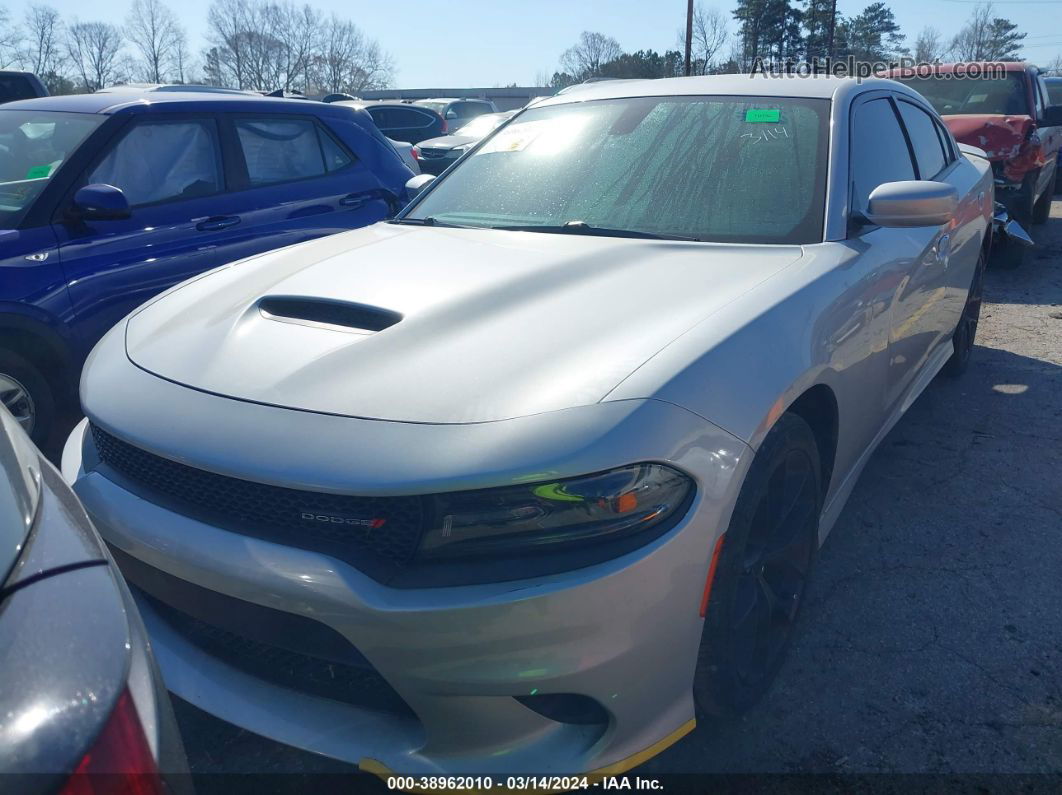 2021 Dodge Charger Gt Rwd Серебряный vin: 2C3CDXHG9MH637180