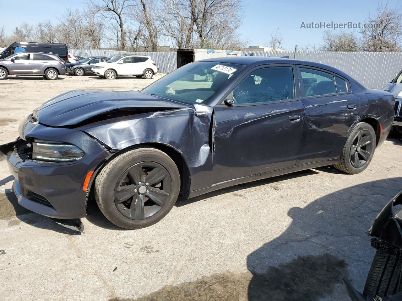 2016 Dodge Charger Sxt Угольный vin: 2C3CDXHGXGH214936