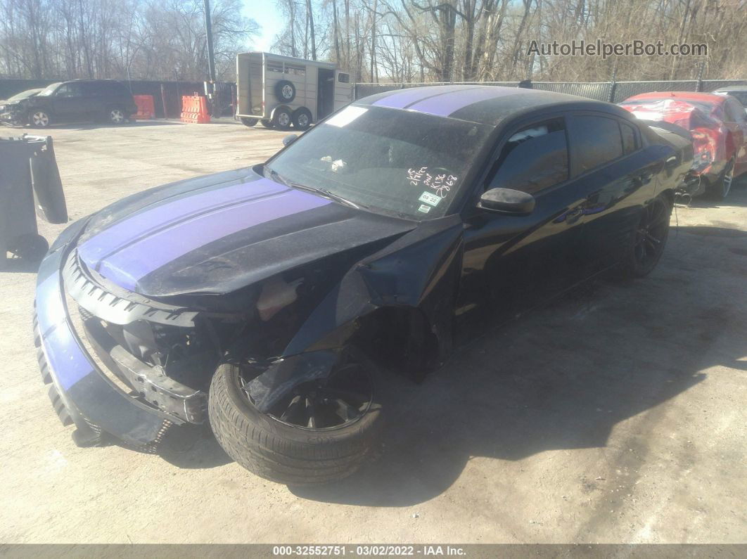 2016 Dodge Charger Sxt Black vin: 2C3CDXHGXGH302868