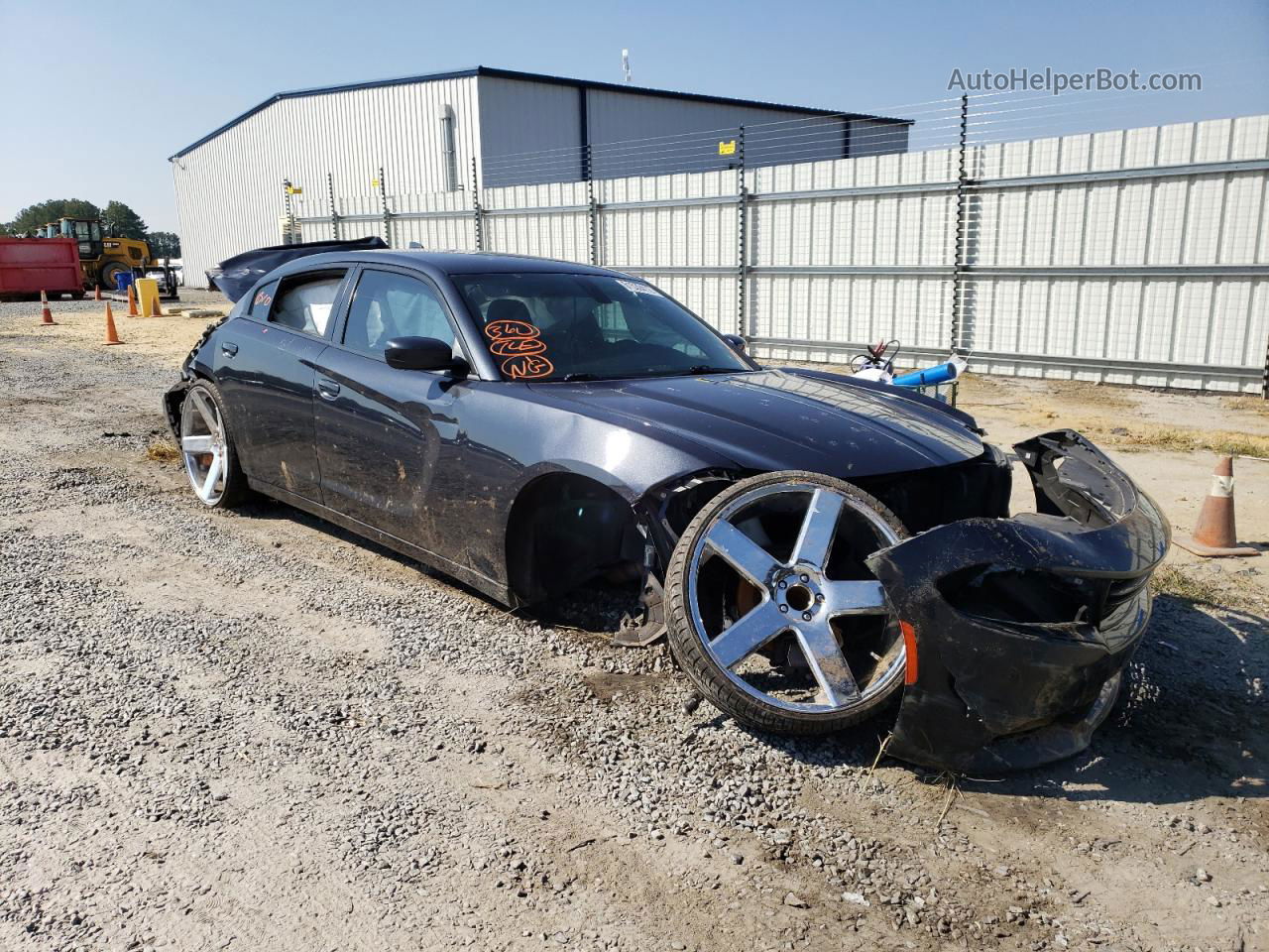 2017 Dodge Charger Sxt Черный vin: 2C3CDXHGXHH562804