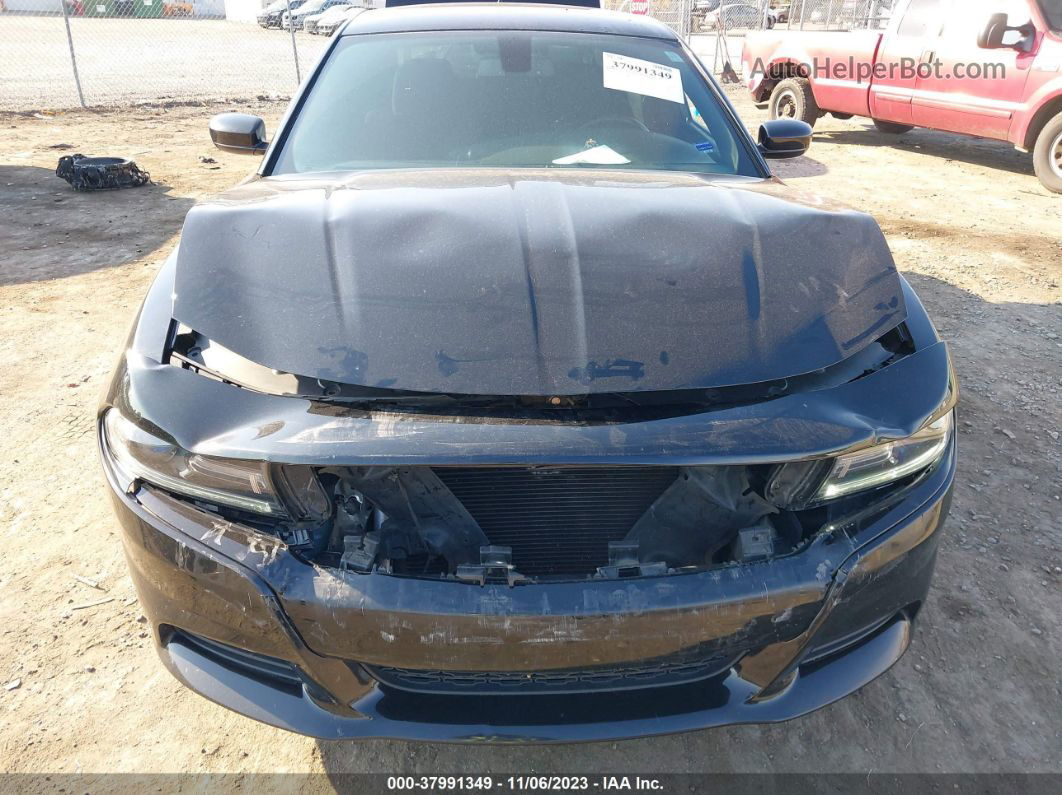 2017 Dodge Charger Sxt Rwd Black vin: 2C3CDXHGXHH562916