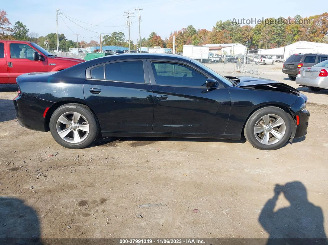 2017 Dodge Charger Sxt Rwd Черный vin: 2C3CDXHGXHH562916