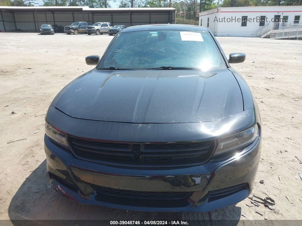 2017 Dodge Charger Sxt Rwd Black vin: 2C3CDXHGXHH575634