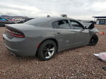 2017 Dodge Charger Sxt Gray vin: 2C3CDXHGXHH637033