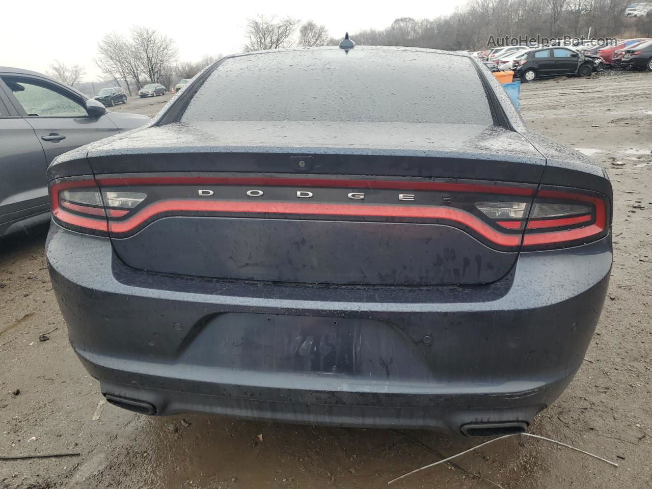 2018 Dodge Charger Sxt Plus Gray vin: 2C3CDXHGXJH124807