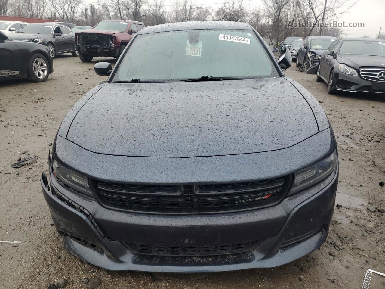 2018 Dodge Charger Sxt Plus Серый vin: 2C3CDXHGXJH124807