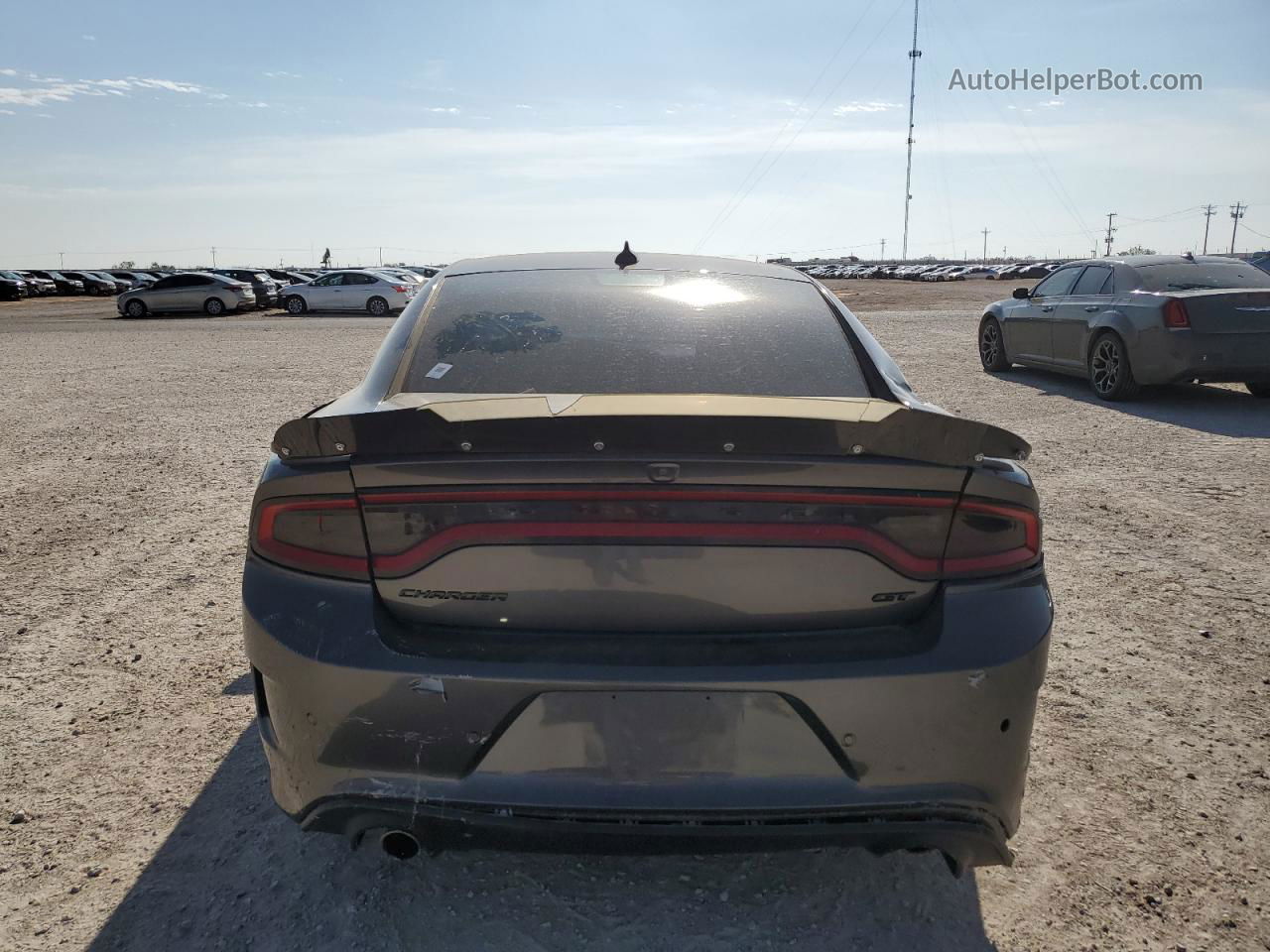 2021 Dodge Charger Gt Серый vin: 2C3CDXHGXMH556625