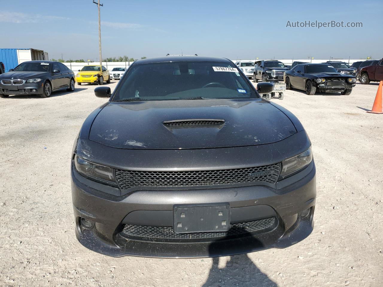 2021 Dodge Charger Gt Gray vin: 2C3CDXHGXMH556625