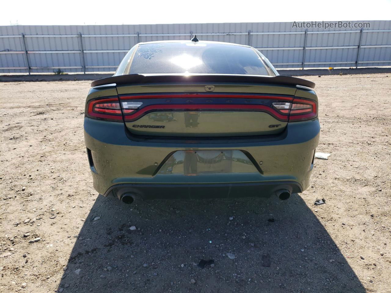 2021 Dodge Charger Gt Green vin: 2C3CDXHGXMH593626