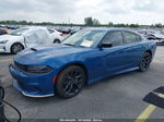 2021 Dodge Charger Gt Rwd Синий vin: 2C3CDXHGXMH625751