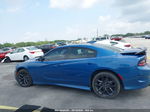 2021 Dodge Charger Gt Rwd Blue vin: 2C3CDXHGXMH625751