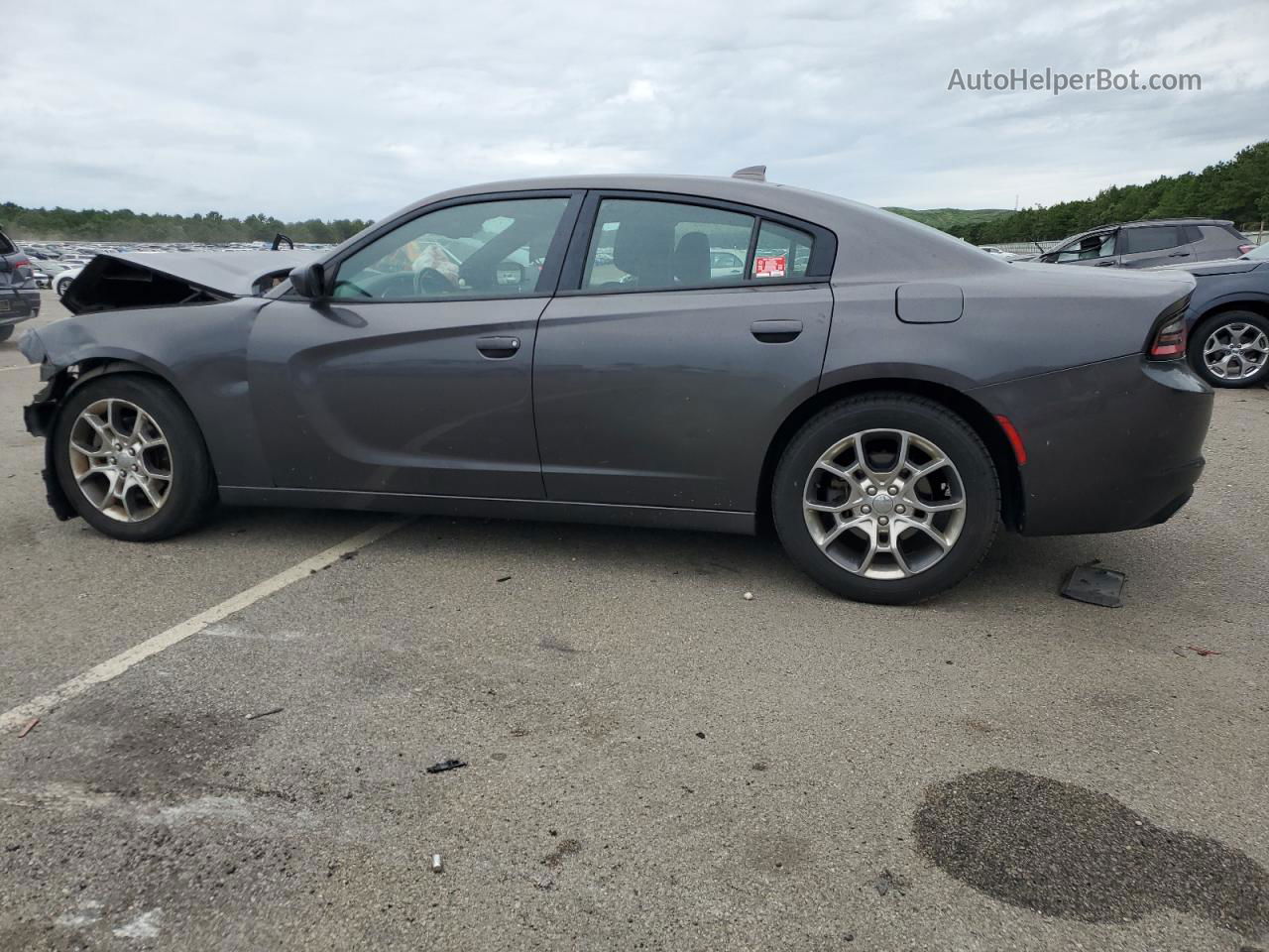 2016 Dodge Charger Sxt Black vin: 2C3CDXJG0GH188907