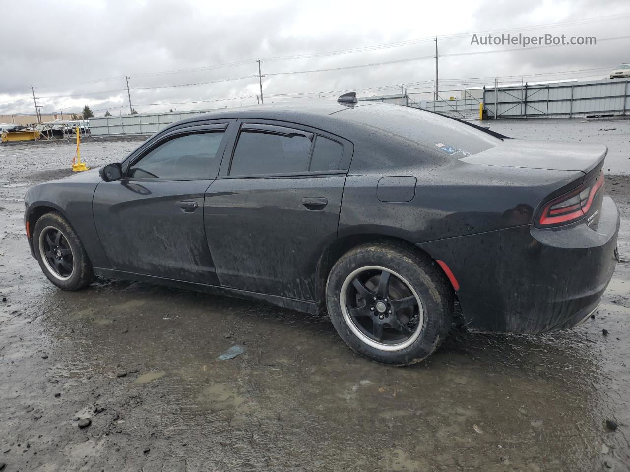 2016 Dodge Charger Sxt Черный vin: 2C3CDXJG0GH286500