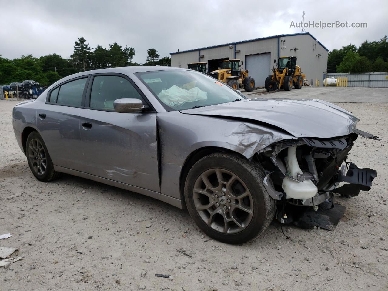 2017 Dodge Charger Sxt Silver vin: 2C3CDXJG0HH599371