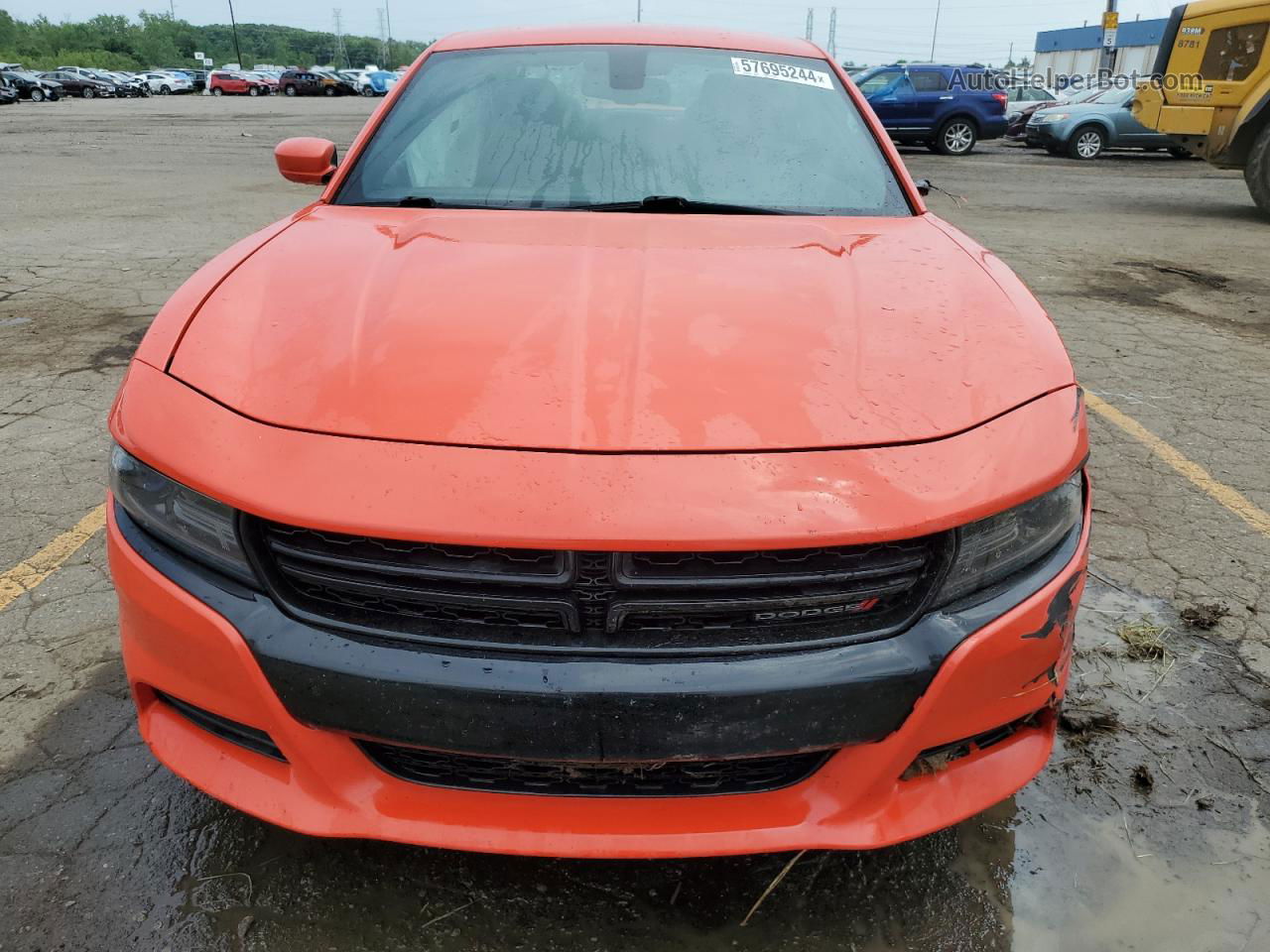 2018 Dodge Charger Gt Orange vin: 2C3CDXJG0JH277769