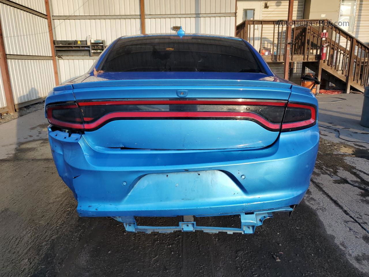 2018 Dodge Charger Gt Blue vin: 2C3CDXJG0JH330664