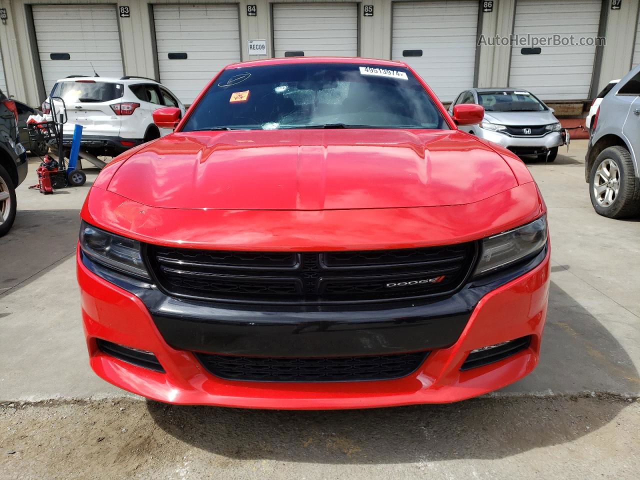 2021 Dodge Charger Sxt Red vin: 2C3CDXJG0MH675780