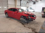 2016 Dodge Charger Sxt Red vin: 2C3CDXJG1GH160937