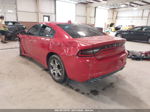 2016 Dodge Charger Sxt Red vin: 2C3CDXJG1GH160937