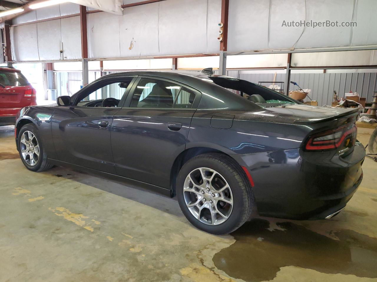 2016 Dodge Charger Sxt Black vin: 2C3CDXJG1GH164485