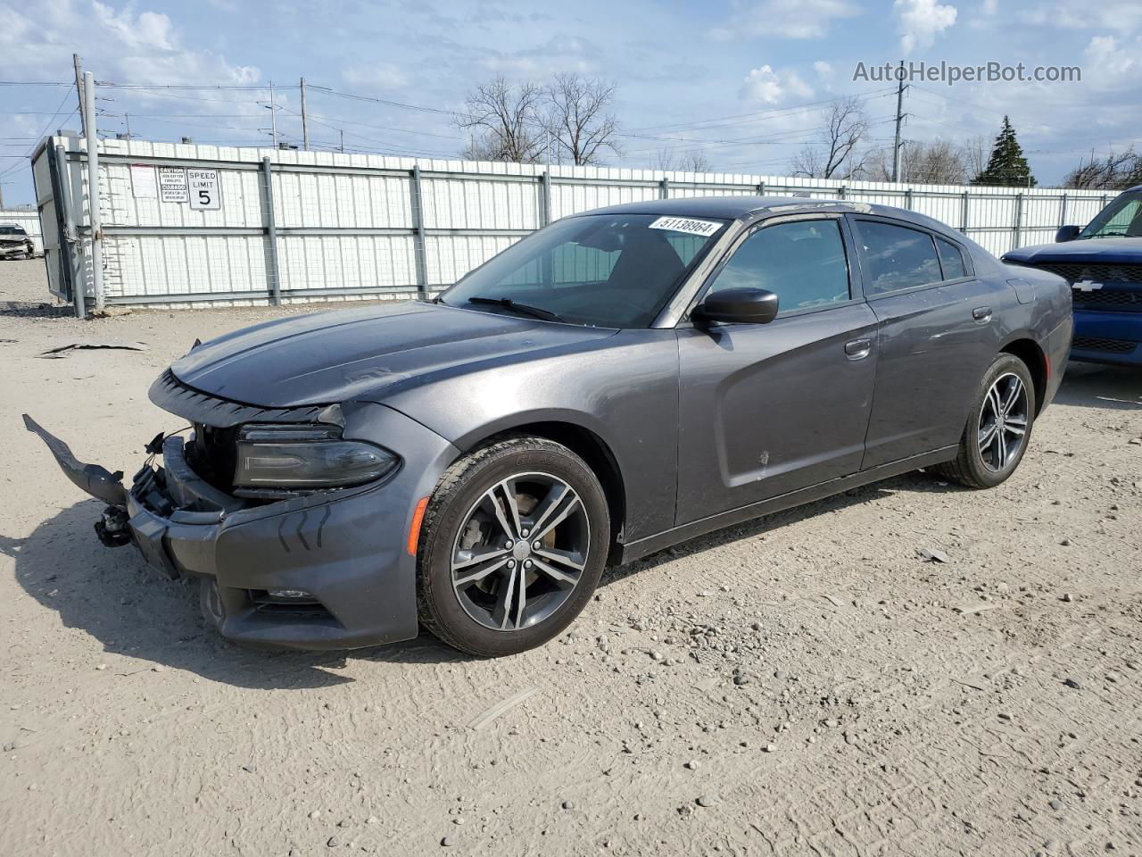 2016 Dodge Charger Sxt Charcoal vin: 2C3CDXJG1GH189127