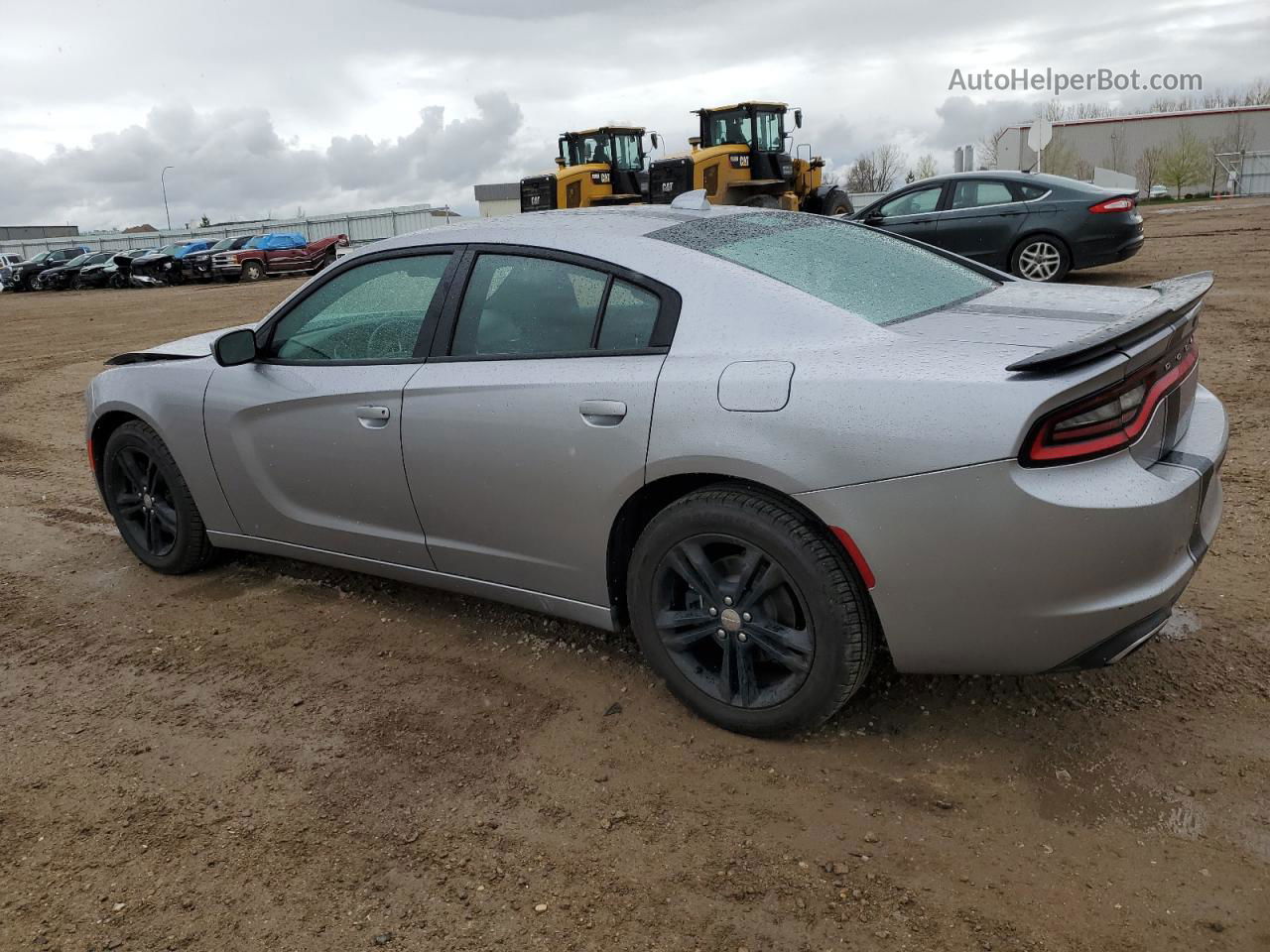 2016 Dodge Charger Sxt Silver vin: 2C3CDXJG1GH282021