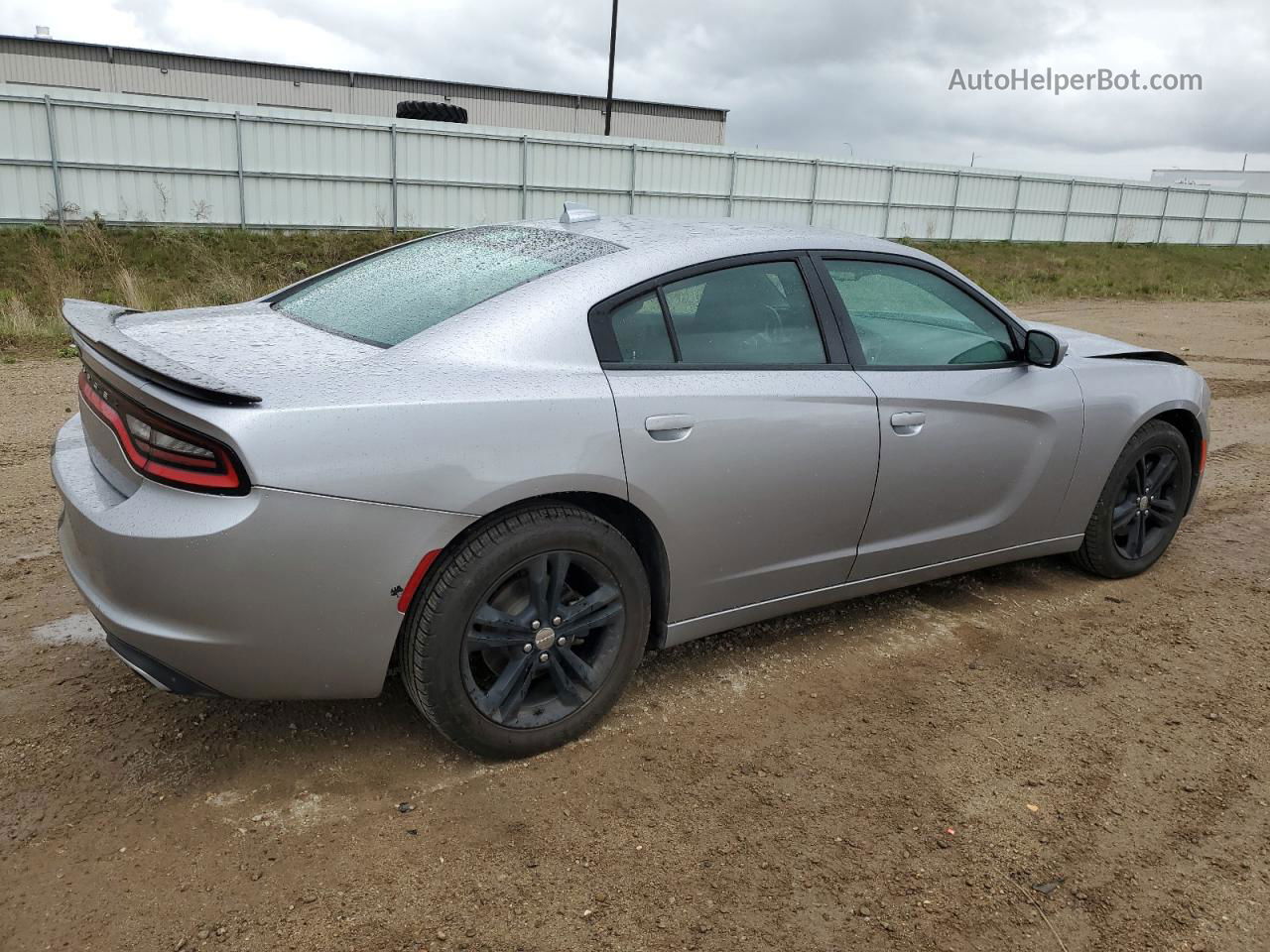 2016 Dodge Charger Sxt Silver vin: 2C3CDXJG1GH282021