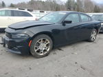 2016 Dodge Charger Sxt Black vin: 2C3CDXJG1GH341472