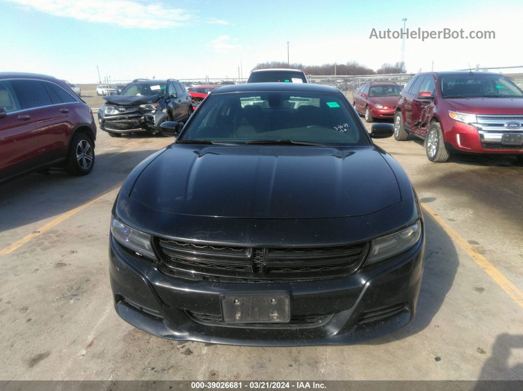 2017 Dodge Charger Sxt Awd Black vin: 2C3CDXJG1HH526414