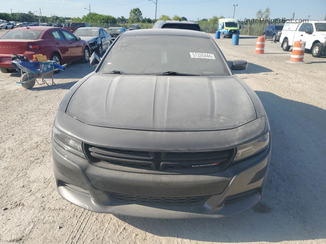 2017 Dodge Charger Sxt Black vin: 2C3CDXJG1HH635357