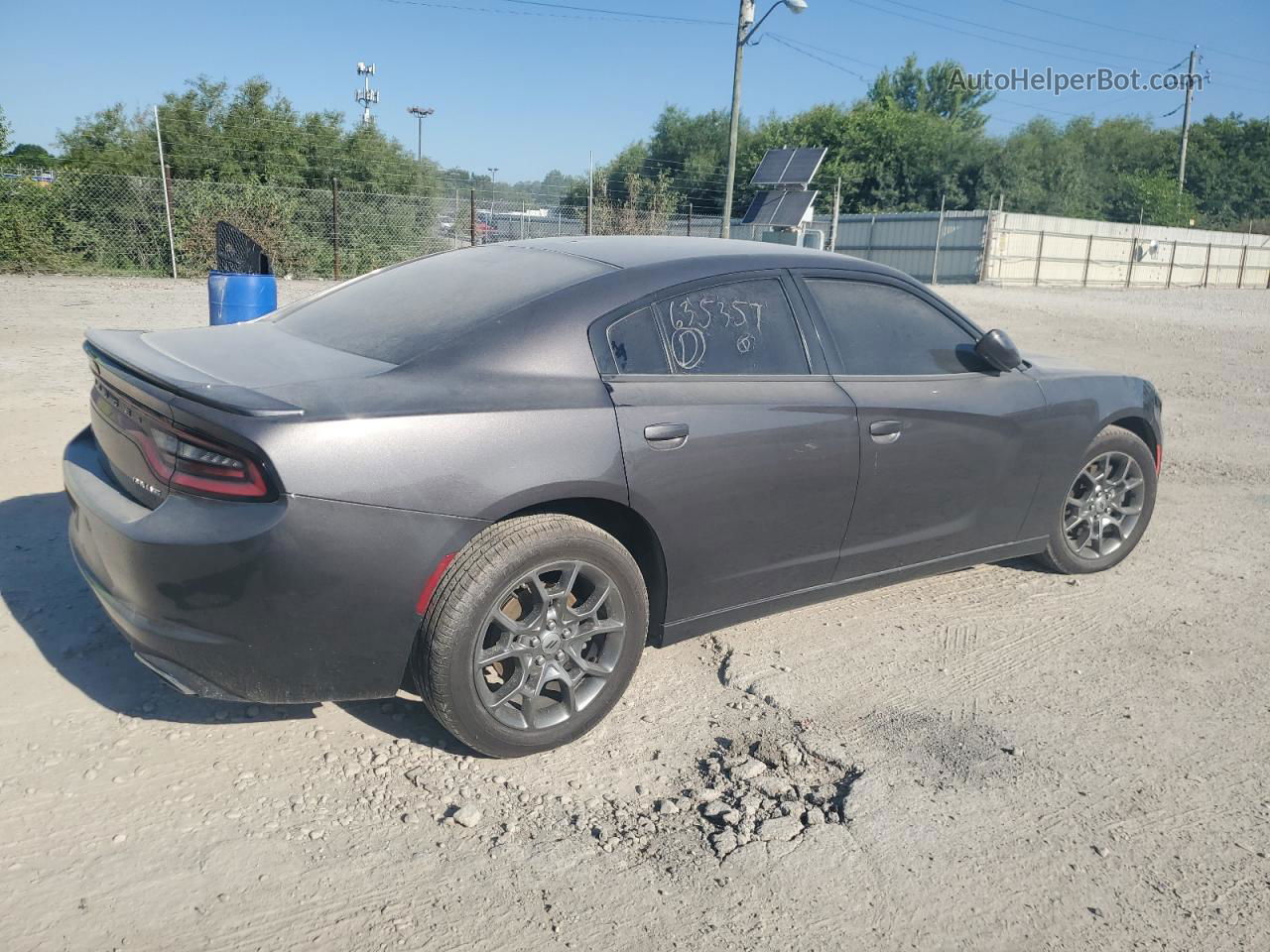 2017 Dodge Charger Sxt Black vin: 2C3CDXJG1HH635357