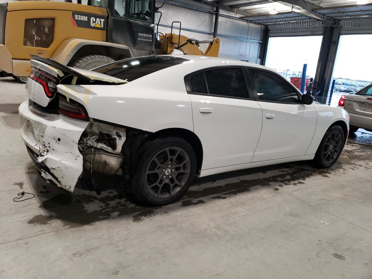 2018 Dodge Charger Gt White vin: 2C3CDXJG1JH126777