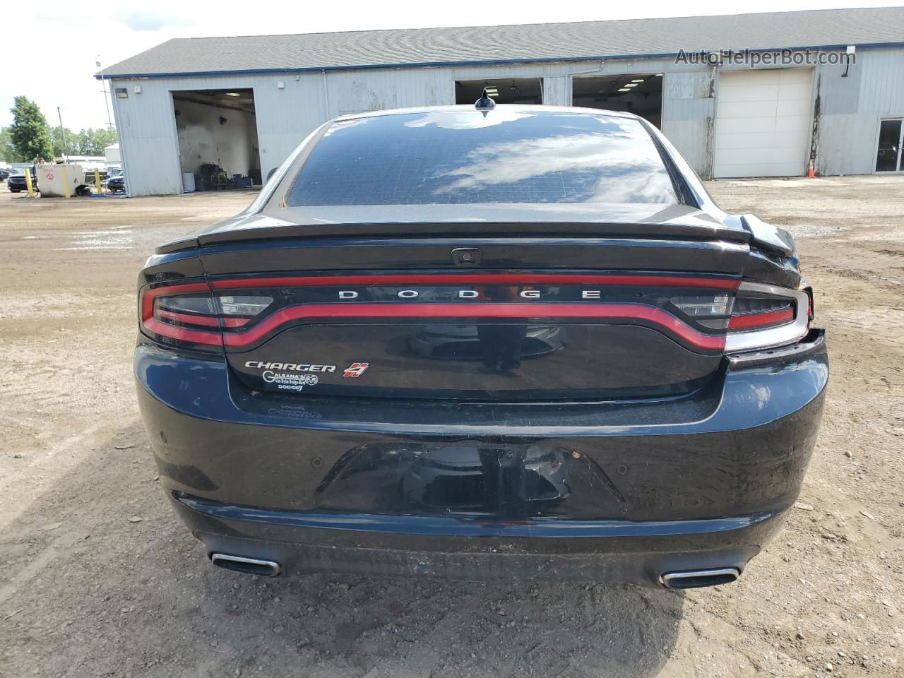 2018 Dodge Charger Gt Black vin: 2C3CDXJG1JH174618