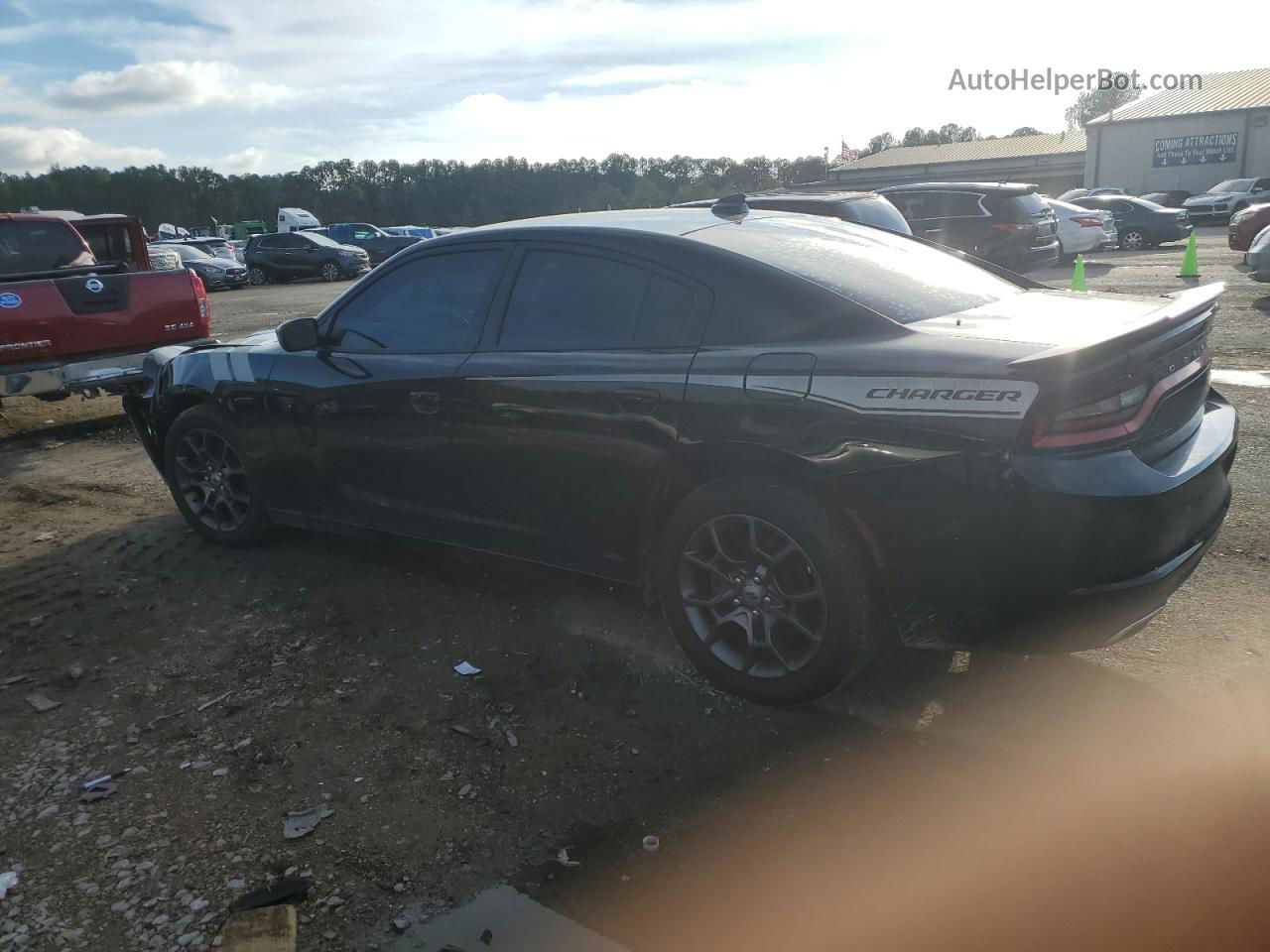 2018 Dodge Charger Gt Black vin: 2C3CDXJG1JH285377