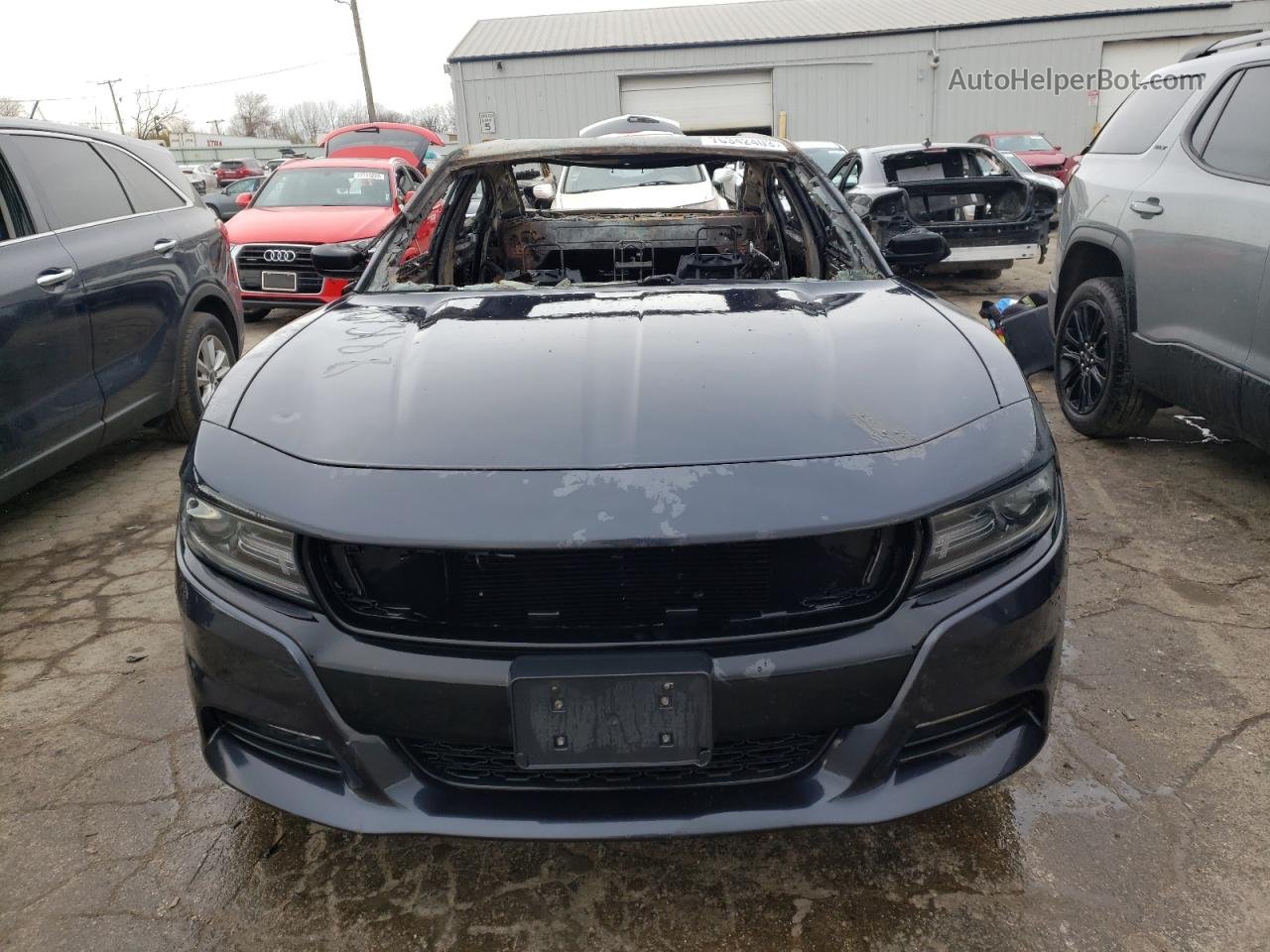 2018 Dodge Charger Gt Gray vin: 2C3CDXJG1JH337994