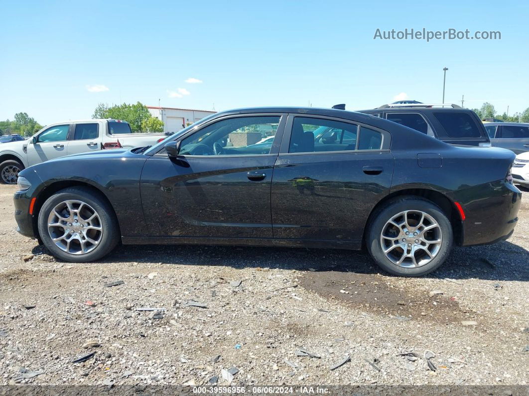 2016 Dodge Charger Sxt Black vin: 2C3CDXJG2GH259721