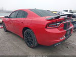 2016 Dodge Charger Sxt Red vin: 2C3CDXJG2GH259945