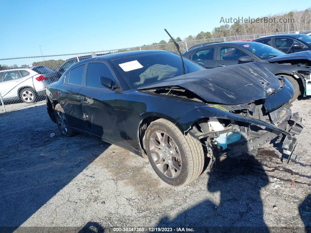 2016 Dodge Charger Sxt Черный vin: 2C3CDXJG2GH310814