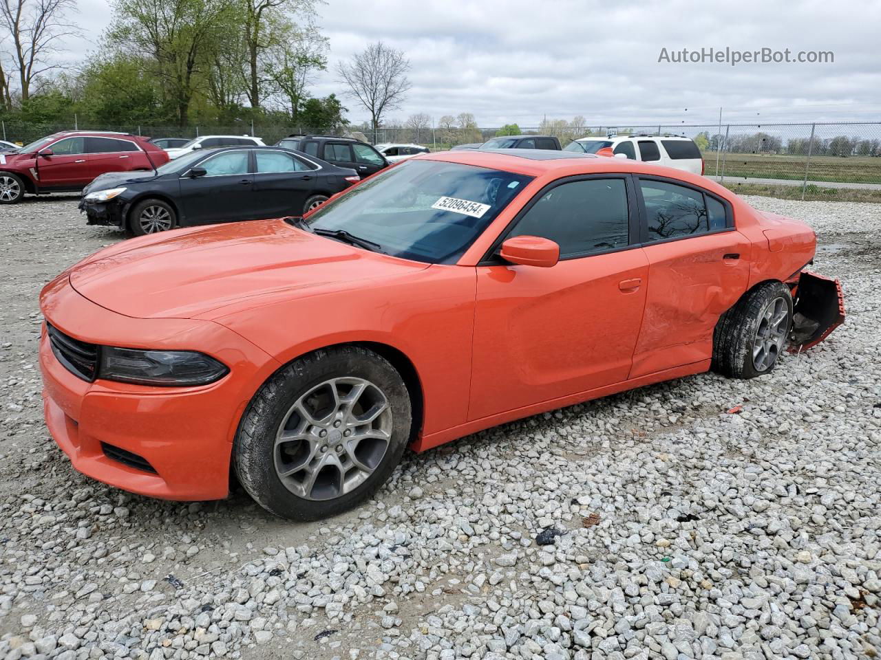 2016 Dodge Charger Sxt Red vin: 2C3CDXJG2GH313342