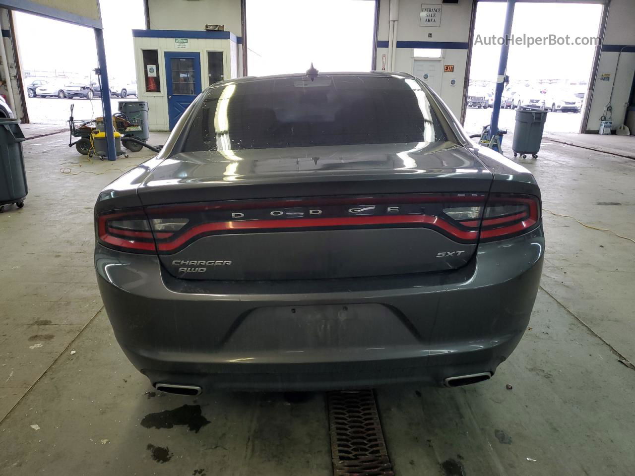 2017 Dodge Charger Sxt Gray vin: 2C3CDXJG2HH569806