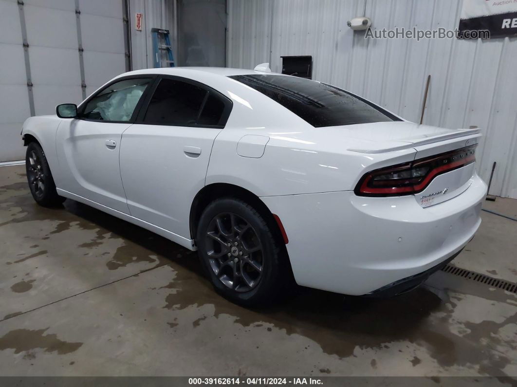 2018 Dodge Charger Gt Awd Белый vin: 2C3CDXJG2JH126660