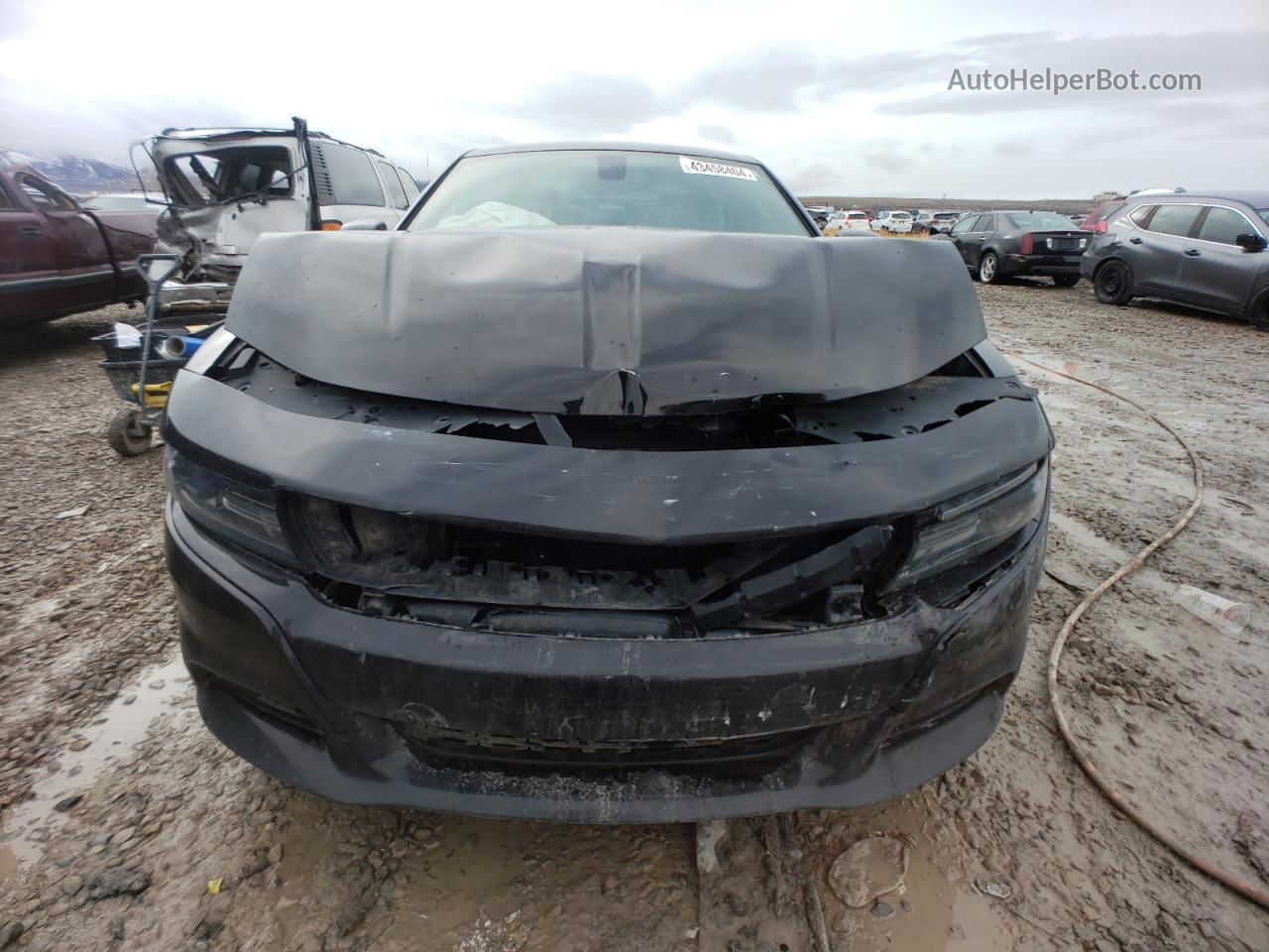 2018 Dodge Charger Gt Black vin: 2C3CDXJG2JH207528