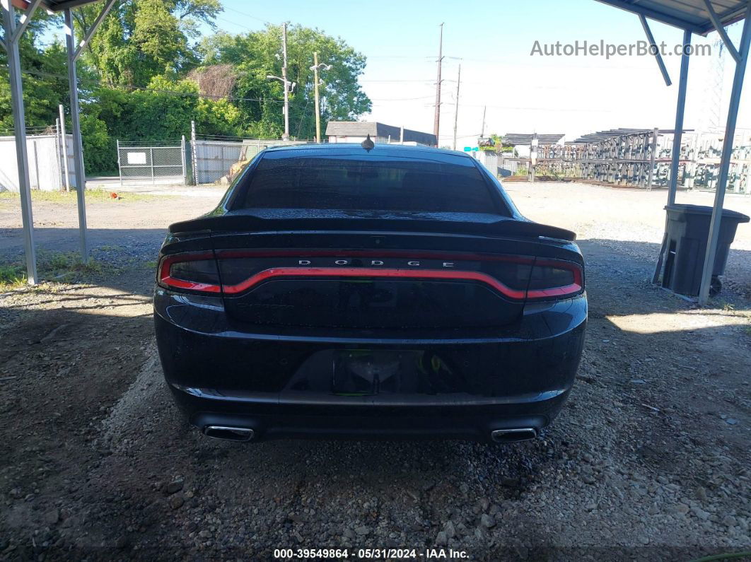 2018 Dodge Charger Gt Awd Black vin: 2C3CDXJG2JH207674